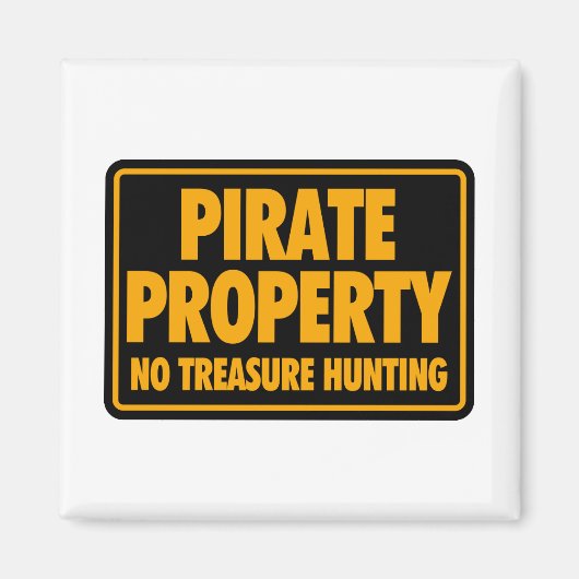 pirateneigendom magneet (Voorkant)