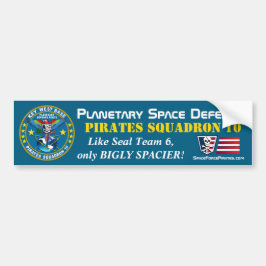 Pirateneskader Bumpersticker