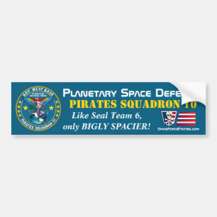 Pirateneskader Bumpersticker