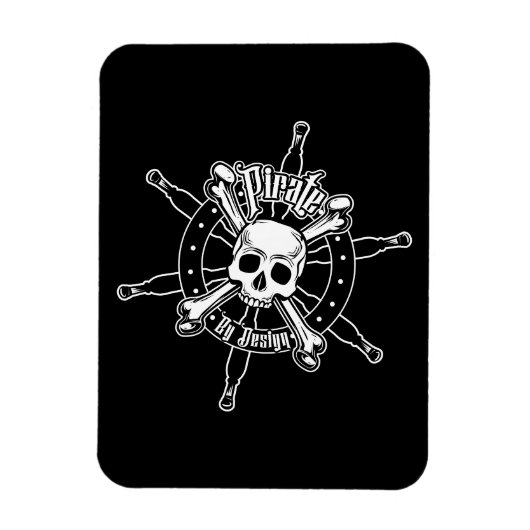 piratenfotomagneet magneet (Verticaal)