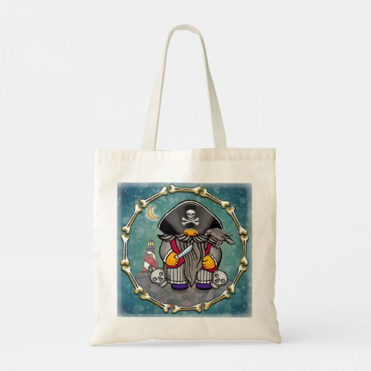 piratengnoom tote bag (Achterkant)