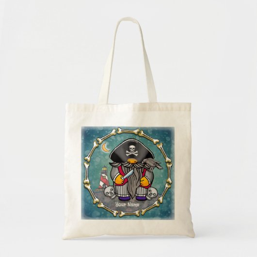 piratengnoom tote bag (Voorkant)