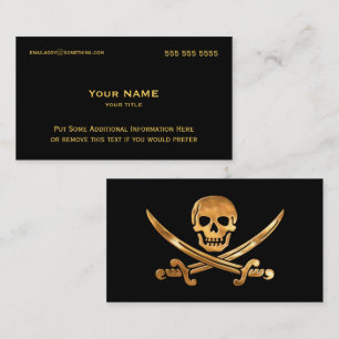 piratengoud visitekaartje
