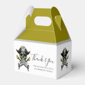 piratengoudschat bedankdoosjes (Voorkant Zijde)