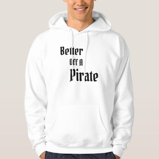piratenhoodie hoodie (Voorkant)