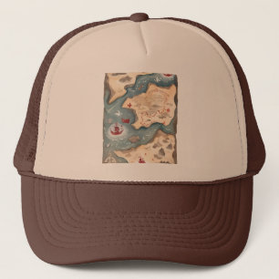 Piratenkaart Trucker Pet