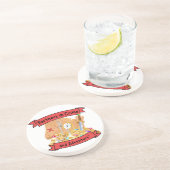 piratenkaartcitaat zandsteen onderzetter (Zijkant)