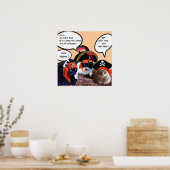 PIRATENKATten Poster (Keuken)