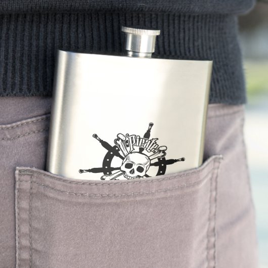 piratenkolf flacon (Voorbeeld)