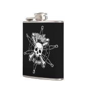 Piratenkolven - Staal Heupfles (Links)