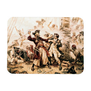 Piratenkoning Zwartbaard, Schip Queen Anne's Reven Magneet