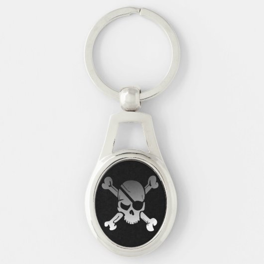 Piratenkop Sleutelhanger (Voorkant)