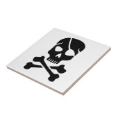 Piratenkop Tegeltje (Zijkant)