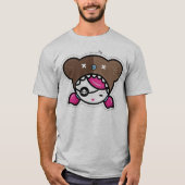 piratenkuiken (bruin) t-shirt (Voorkant)