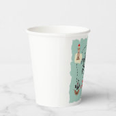 Piratenleven VIER mij 4e Verjaardag Papieren Bekers (Rechts)