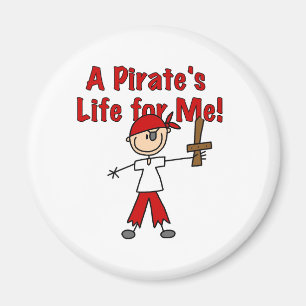 Piratenleven voor mij magneet