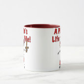 Piratenleven voor mij mok (Midden)