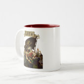  Piratenleven Wyeth Illustratie Tweekleurige Koffiemok (Voorkant links)