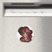 piratenmeisje magneet (Insitu (Vaatwasser))