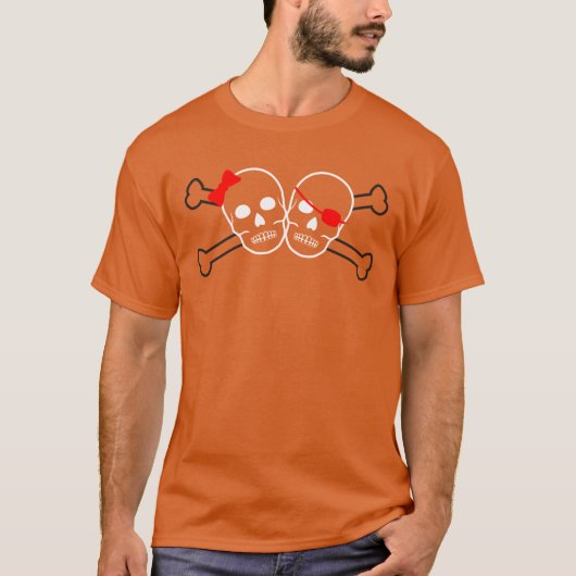 piratenpaar t-shirt (Voorkant)