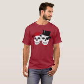 piratenpaar t-shirt (Voorkant volledig)