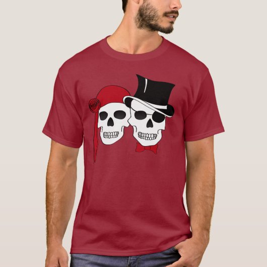 piratenpaar t-shirt (Voorkant)