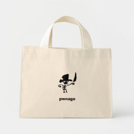 Piratenpagina Mini Tote Bag