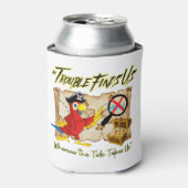 piratenpapegaai-quote blikjeskoeler (Blikje Voorkant)