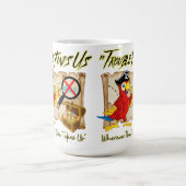 piratenpapegaai-quote koffiemok (Center)