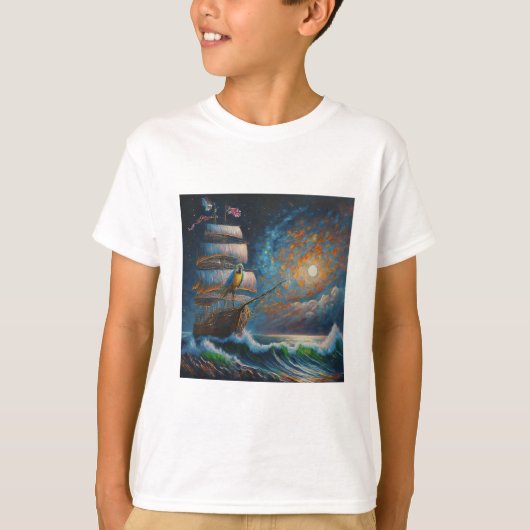 piratenparadijs t-shirt (Voorkant)