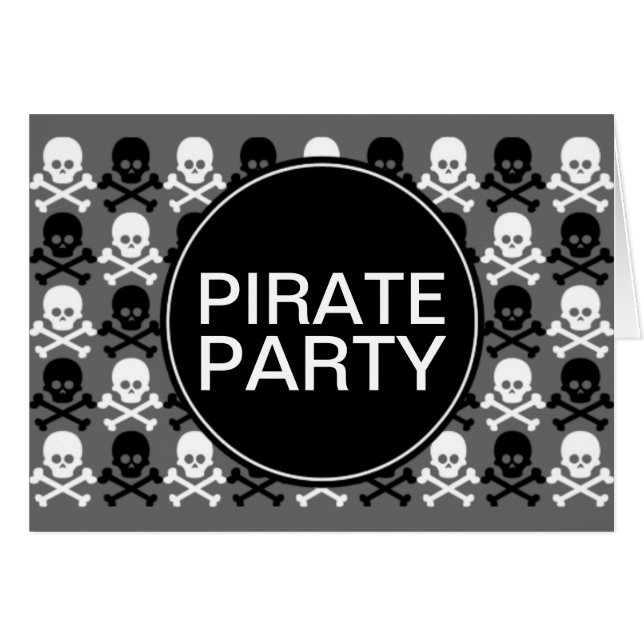 piratenpartij centrumpartij (Voorkant Horizontaal)