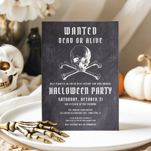  piratenpartij in Botten en schedel Kaart