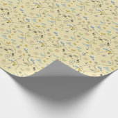 piratenpartij in de Treasure Map Cadeaupapier (Hoek)