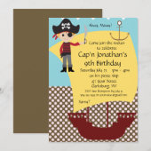 piratenpartij kaart (Voorkant / Achterkant)