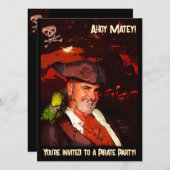 Piratenpartij  kaart (Voorkant / Achterkant)