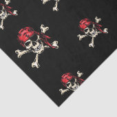 Piratenpartij Volwassen Zoute Skulls Tissuepapier (Detail)