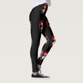Piratenpinguïn en een papegaai leggings (Rechts)
