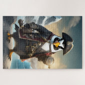 Piratenpinguïn Legpuzzel (Horizontaal)