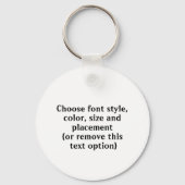 piratenpinguïn-Sleutelhanger Sleutelhanger (Achterkant)