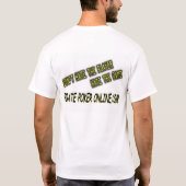 piratenposter t-shirt (Achterkant)