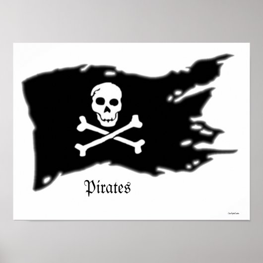 Piratenposters Poster (Voorkant)