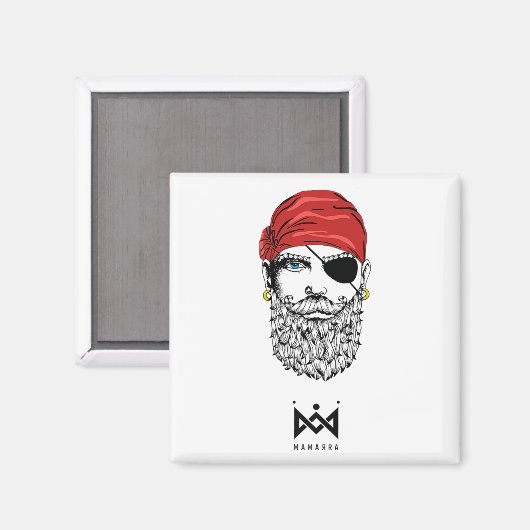 piratenpremie magneet (Voorkant / Achterkant)