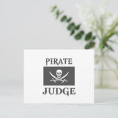 piratenrechter briefkaart (Staand voorkant)