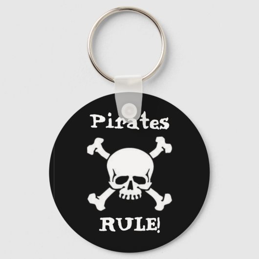 Piratenregel! Sleutelhanger (Voorkant)