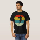 piratenretro  silhouette 70's t-shirt (Voorkant volledig)
