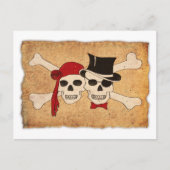 piratenrol briefkaart (Voorkant)