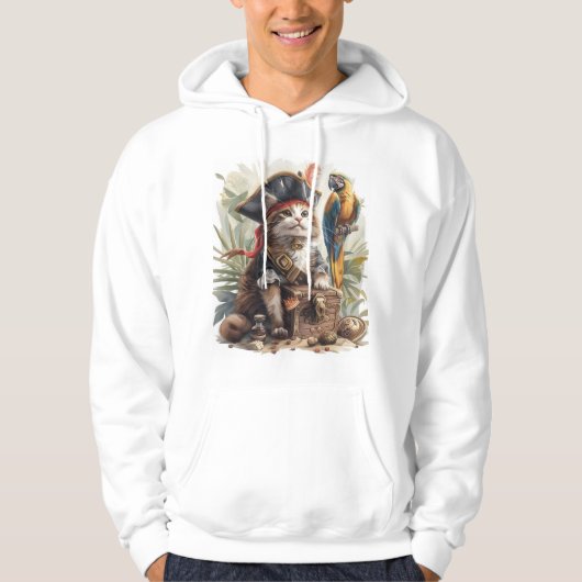 piratenschat hoodie (Voorkant)