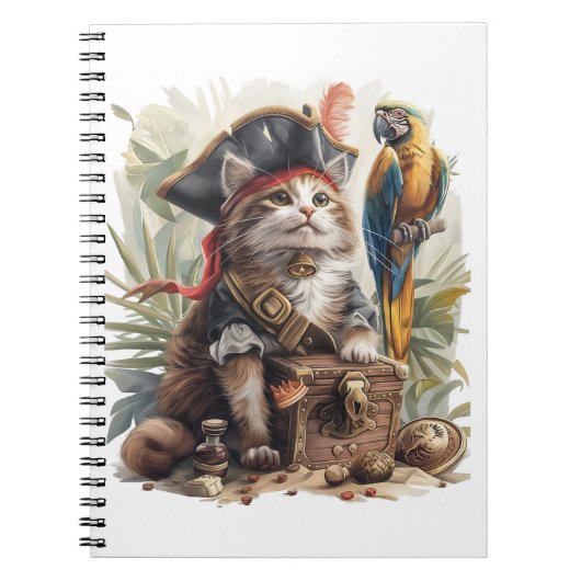 piratenschat notitieboek (Voorkant)