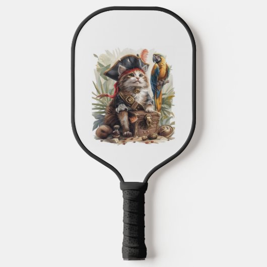 piratenschat pickleball paddle (Voorkant)
