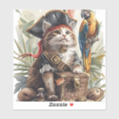 piratenschat sticker (Vel)